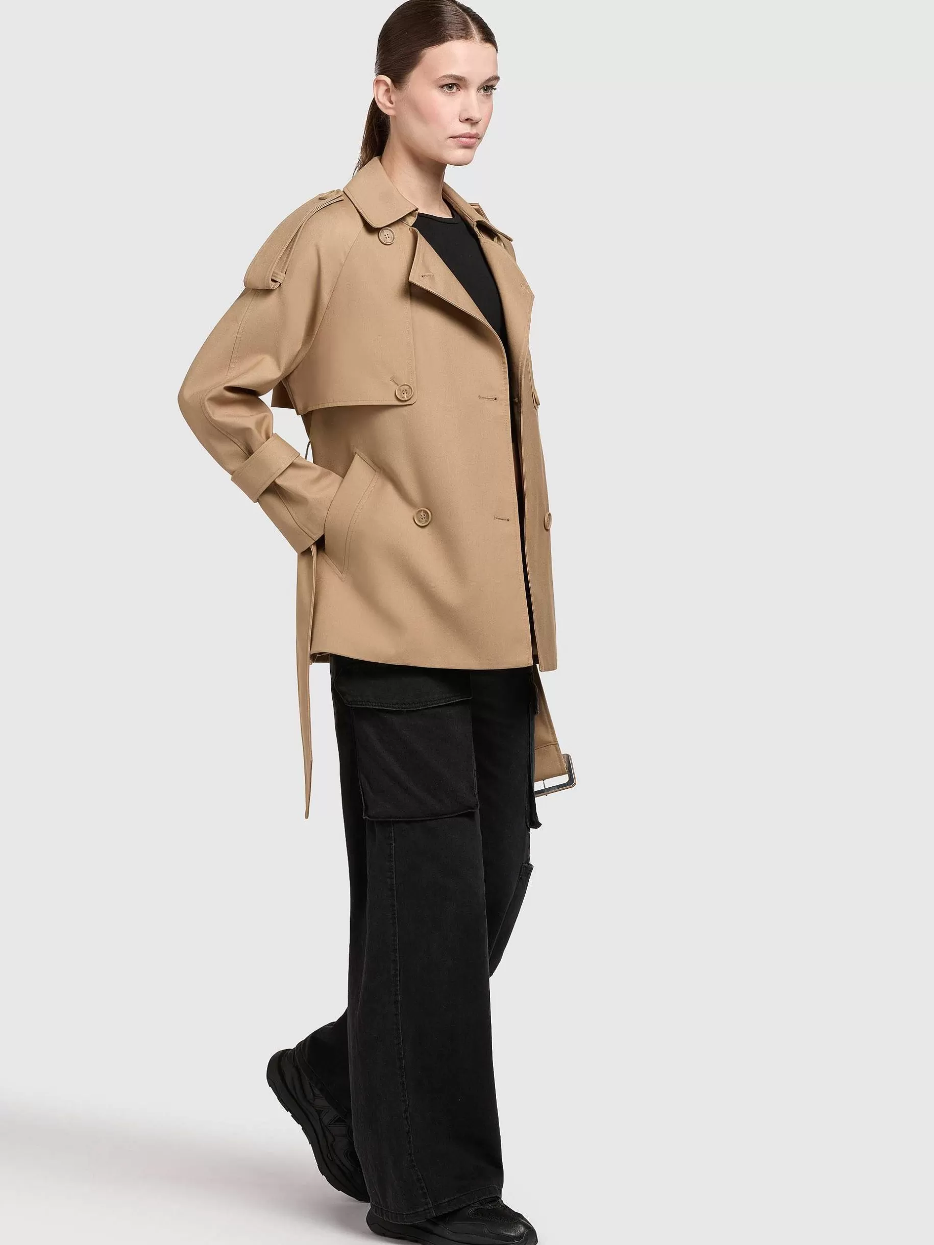 Ladies Khujo Trench Coats>Trench Coats